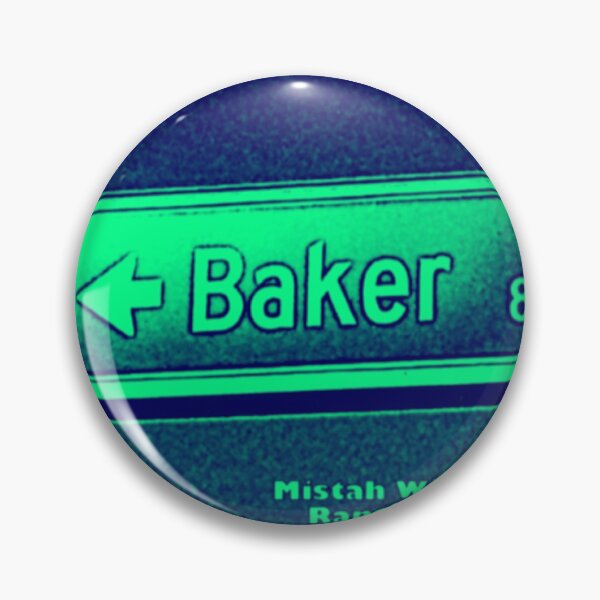 Item preview, Baker Avenue, Rancho Cucamonga, California by Mistah Wilson designed and sold by The Street Sign Store.