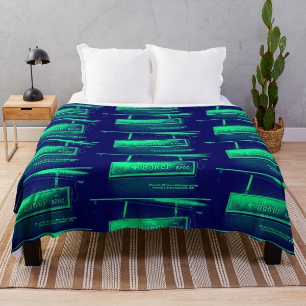 Item preview, Baker Avenue, Rancho Cucamonga, California by Mistah Wilson designed and sold by The Street Sign Store.