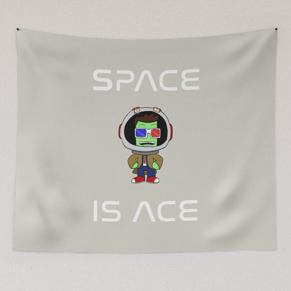 Item preview, Space is ACE , Kerbal space program , Kerbals , kids Cartoon designed and sold by Mekoooo.