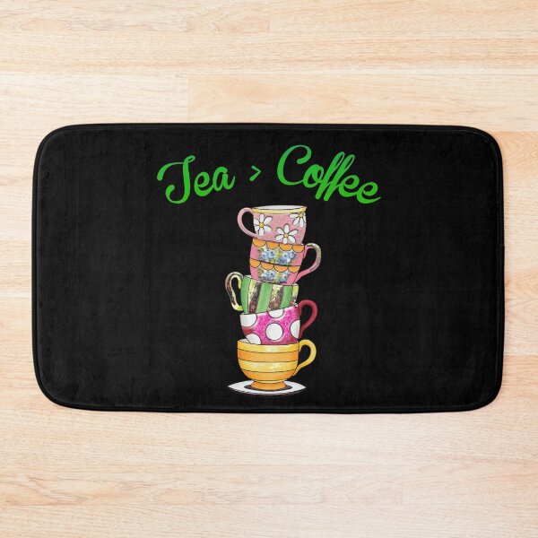 Item preview, Tea Over Coffee, Tea Lover. stack of teacups designed and sold by efenem.