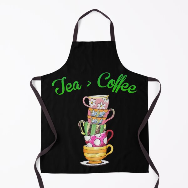 Item preview, Tea Over Coffee, Tea Lover. stack of teacups designed and sold by efenem.