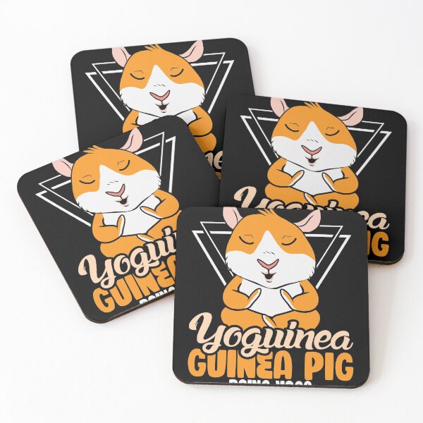 Item preview, Yoguinea Guinea Pig Doing Yoga joke design designed and sold by Grinover.