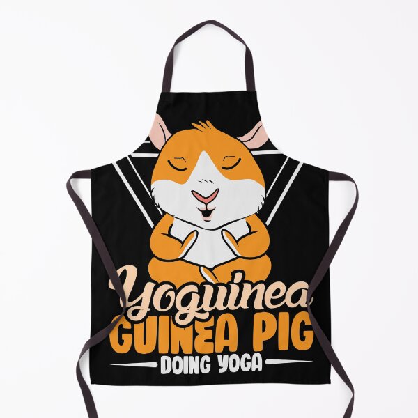Item preview, Yoguinea Guinea Pig Doing Yoga joke design designed and sold by Grinover.