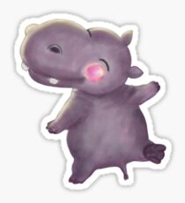 Wee Hippo Sticker