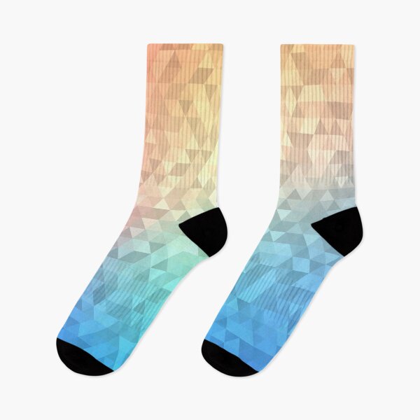 Item preview, Abstract Geometric Rainbow Triangle designed and sold by HelloGentry.