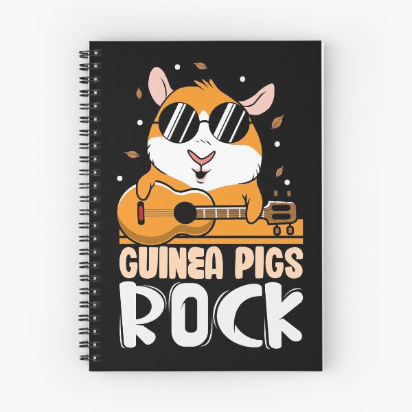 Item preview, Guinea pigs Rock musik animal fluffy design designed and sold by Grinover.