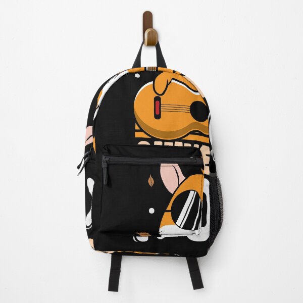 Guinea pigs Rock musik animal fluffy design Backpack
