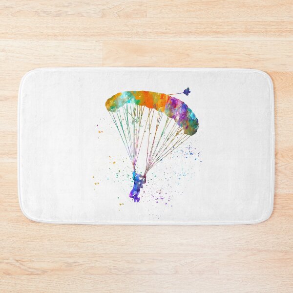 Item preview, skydiving in watercolor designed and sold by paulrommer.