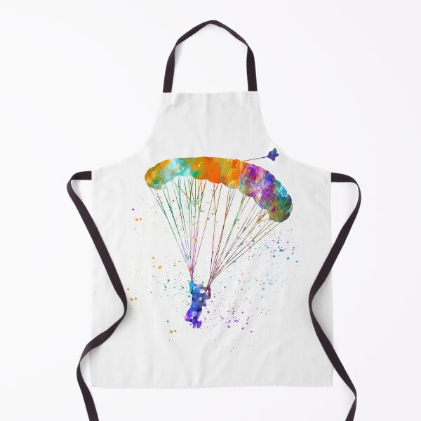 Item preview, skydiving in watercolor designed and sold by paulrommer.