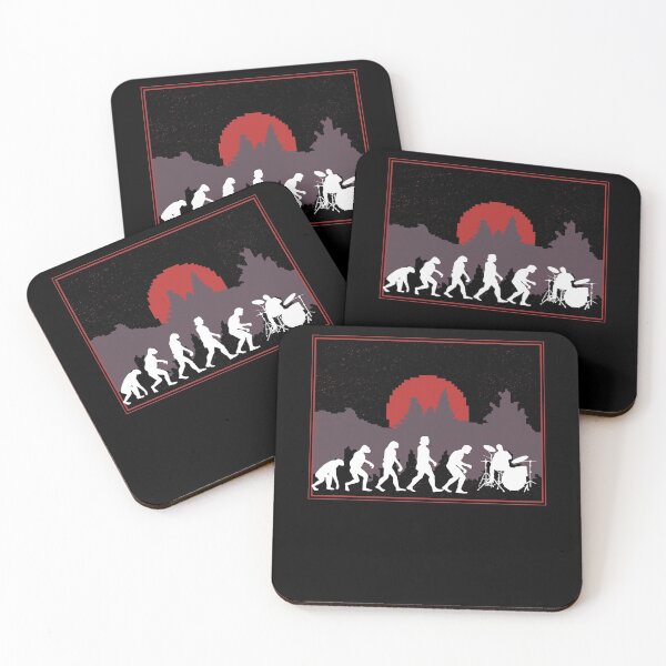 Item preview, Drummer Evolution T-shirt Music Humor Drums Funny Tee Dummers gifts for Drummers Musicians gifts Drummer shirts Gifts for him Gifts for dad designed and sold by delkh07.