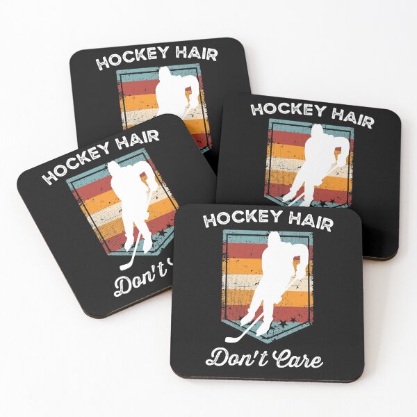 Item preview, Hockey Hair Don't Care designed and sold by azmndesigns.