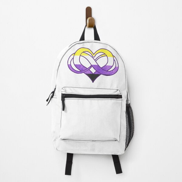 Item preview, Nonbinary flag - Poly heart - LGBTQ symbol designed and sold by zachholmbergart.