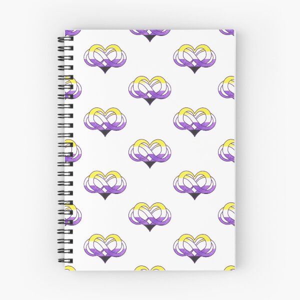 Item preview, Nonbinary flag - Poly heart - LGBTQ symbol designed and sold by zachholmbergart.