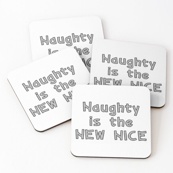 Item preview, Naughty is the new nice designed and sold by Mandala & More.