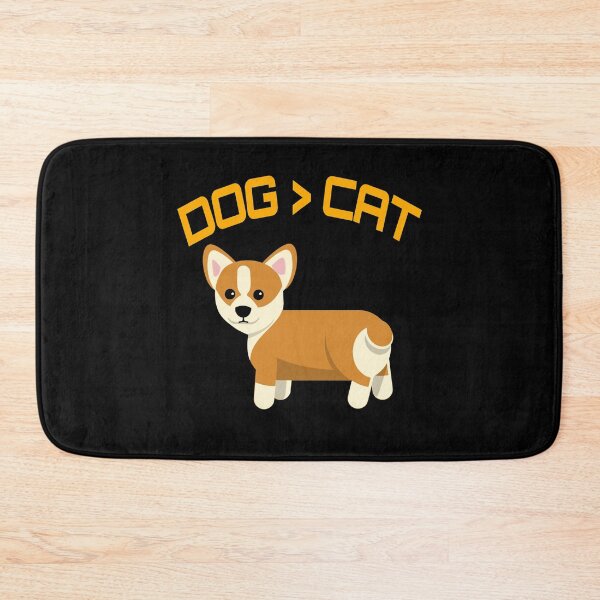 Item preview, dog over cat. cute corgi puppy, corgi lover designed and sold by efenem.