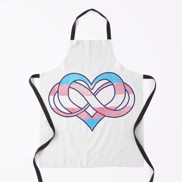 Item preview, Trans flag - Poly heart - LGBTQ symbol designed and sold by zachholmbergart.