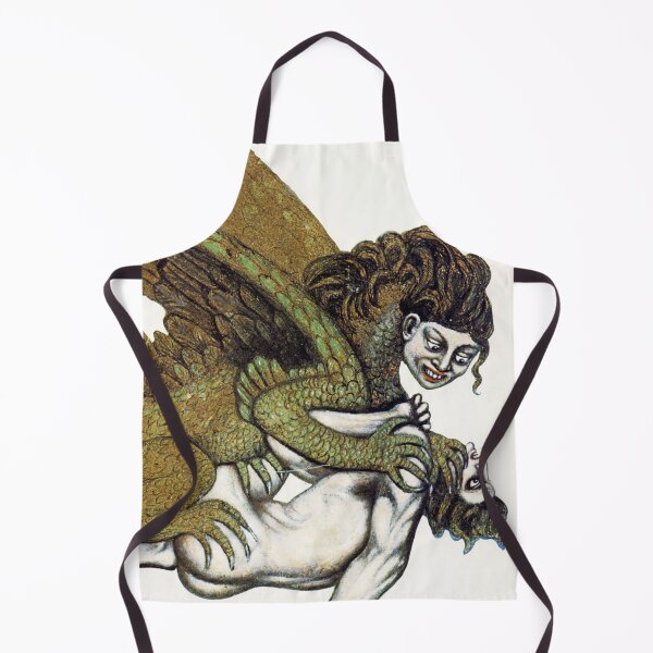 Item preview, Vampire in the form of a sphinx designed and sold by Vintage Designs +.