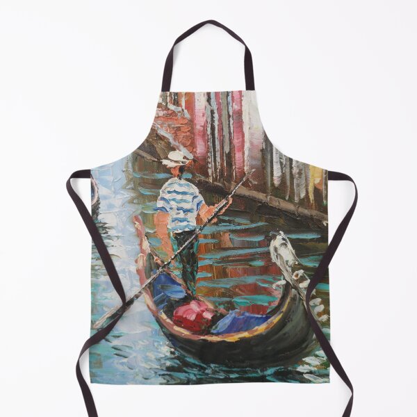 Item preview, Venice Gondola acrilic-painted scenery designed and sold by ApreggioDicho.