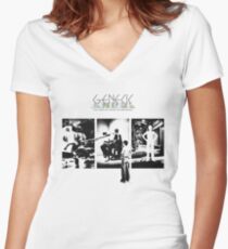 Genesis - The Lamb Lies Down on Broadway Fitted V-Neck T-Shirt