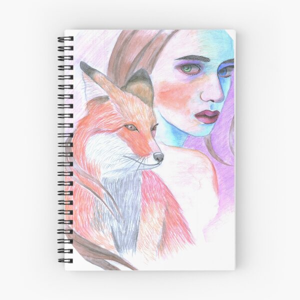 Item preview, Strange girl and her fox designed and sold by Kajper.