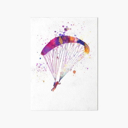 絵画+タペストリー Sky Diving Poster – Skydiving Cliffhanger ‒ Mural Decoration Parachute