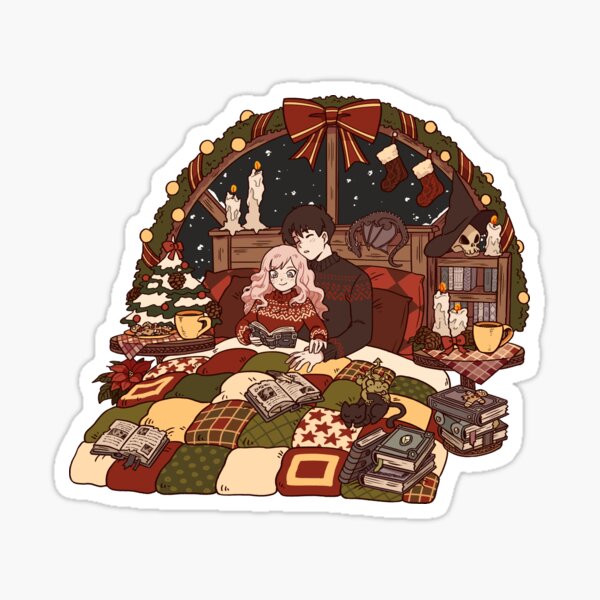 Cozy Christmas Sticker