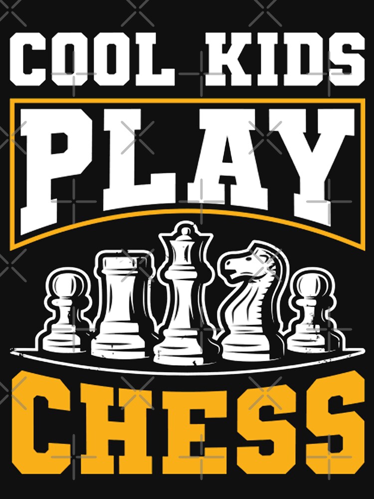 Cool Kids Play Chess Funny Gift Idea by guennouniQ