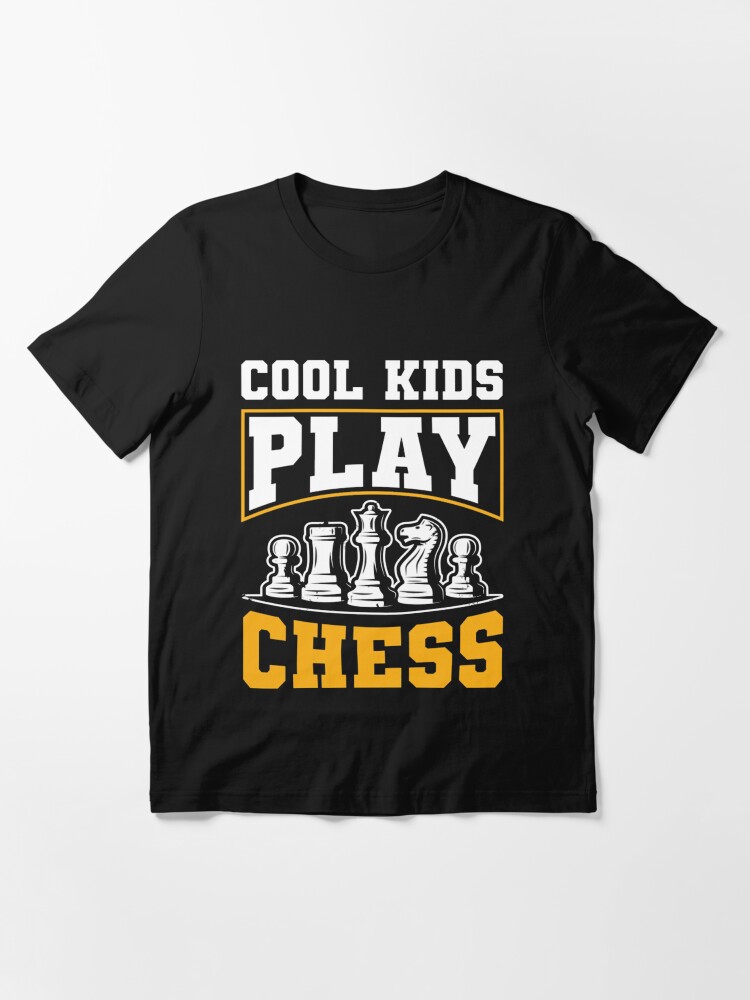 Alternate view of Cool Kids Play Chess Funny Gift Idea Essential T-Shirt