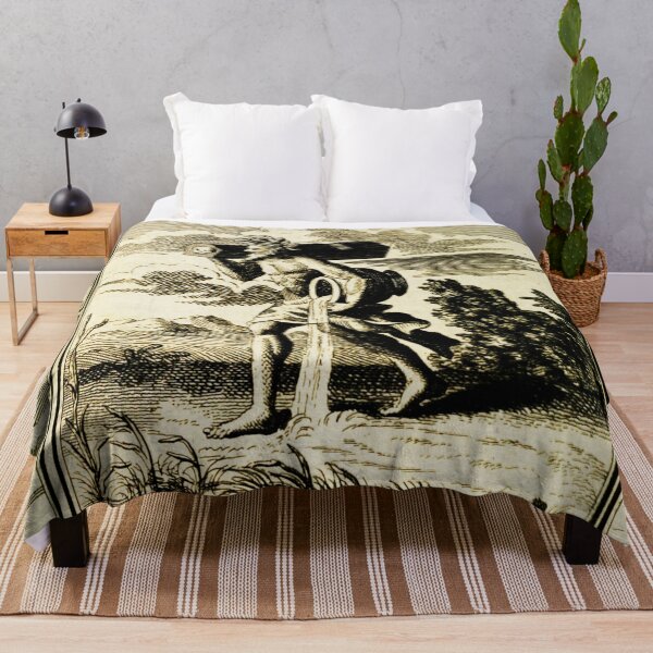 Item preview, Carrying a coffin vintage etching designed and sold by Vintage Designs +.