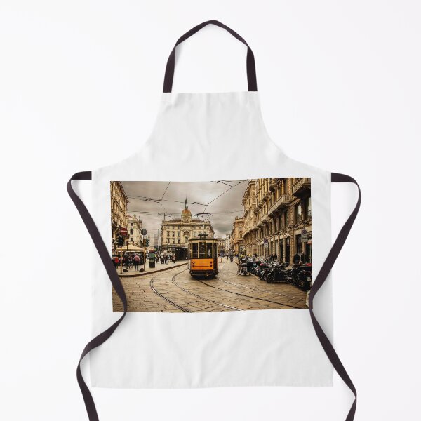 Item preview, Tram on the streets of Milan - Italy designed and sold by Barrart Studio.