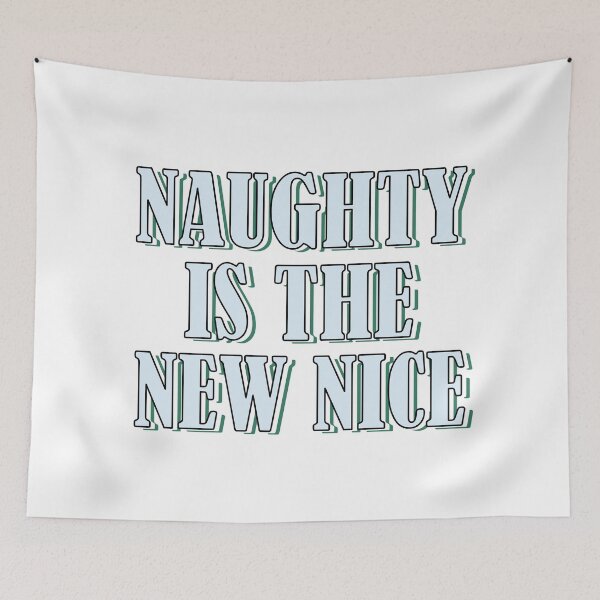 Item preview, Naughty is the new nice 2 designed and sold by Mandala & More.