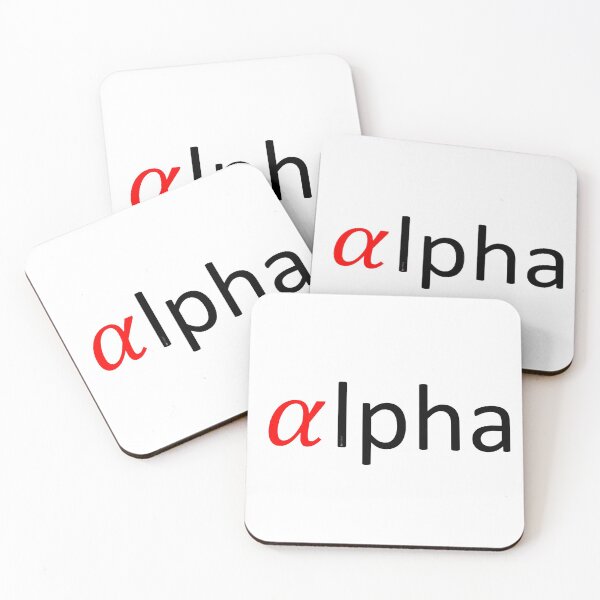 Item preview, Self-explanatory Terms - Alpha designed and sold by AhMath.