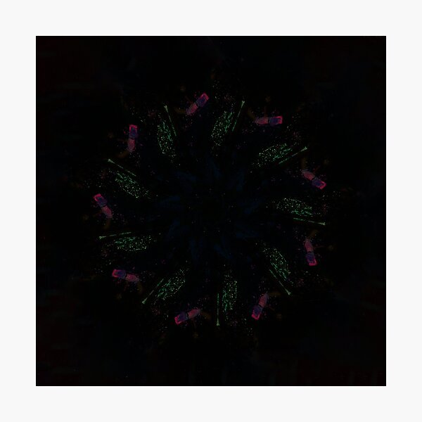 Item preview, STP Screen Transfer Process - 690 - WDVMM - 1048 - Ether Peak Mandala 1 01 designed and sold by WetdryvacRB01.
