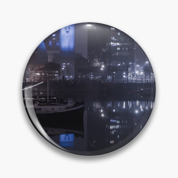 Item preview, Albert Dock in blue designed and sold by kimberleyDavo.