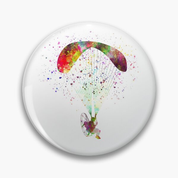 Item preview, skydiving in watercolor designed and sold by paulrommer.