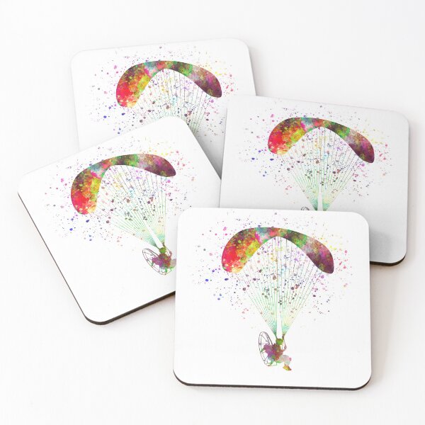 Item preview, skydiving in watercolor designed and sold by paulrommer.
