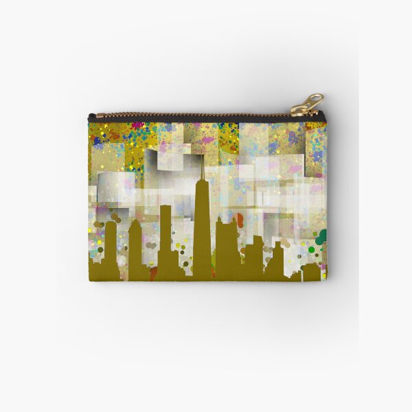 Item preview, Chicago. Gold and colorist skyline designed and sold by AlbertoRuiZ.