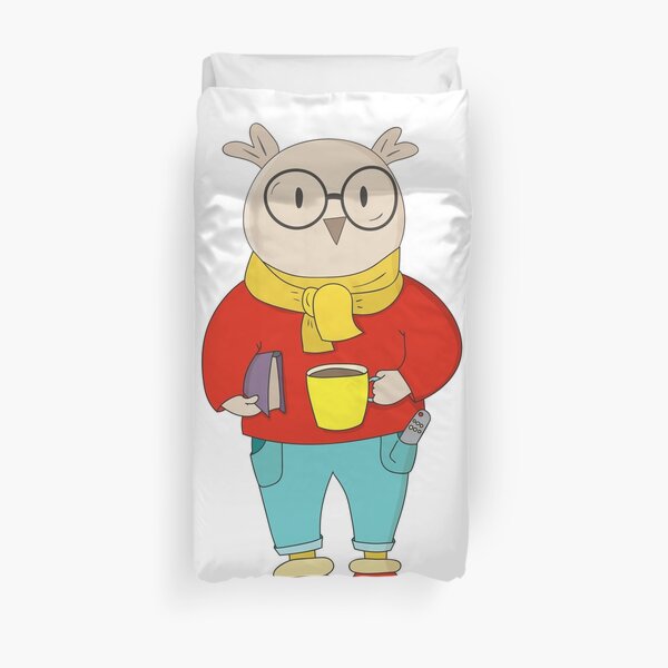 Domestic Owl Duvet Cover