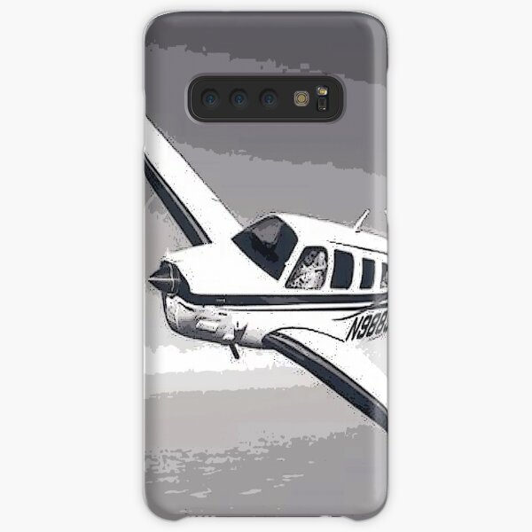 Vintage Beechcraft Bonanza Digital Art Samsung Galaxy Snap Case