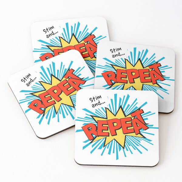 Item preview, Bam Autism Stim and Repeat. Autism designed and sold by Hilomind.