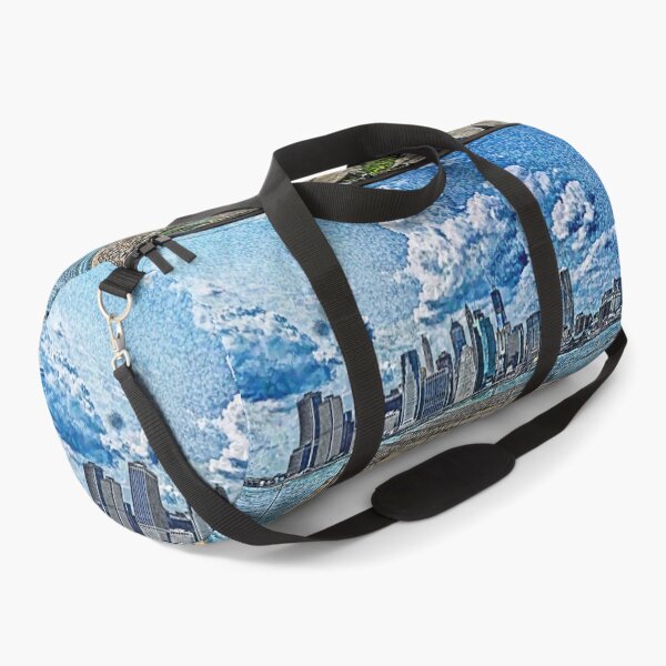Item preview, New York Pop Art - Lower Manhattan skyline from Brooklyn Heights Promenade in New York City, USA. designed and sold by r-silver.