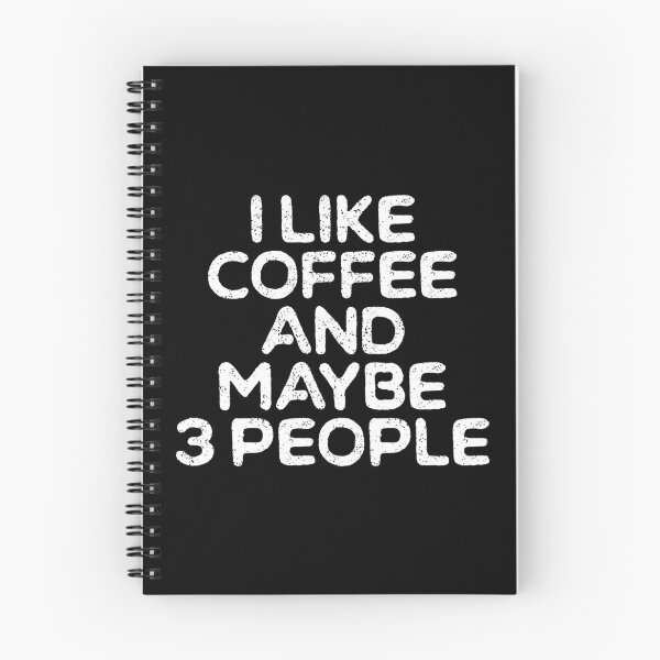 Item preview, I Like Coffee and Maybe 3 People , Coffee, Introvert , Funny Coffee , Gift for Friend, It's Too Peopley Out There designed and sold by ambaart.