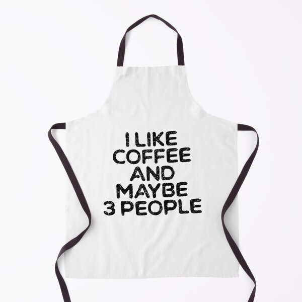 Item preview, I Like Coffee and Maybe 3 People , Coffee, Introvert , Funny Coffee , Gift for Friend, It's Too Peopley Out There designed and sold by ambaart.