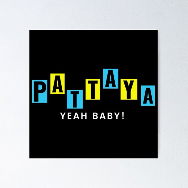 Item preview, Pattaya - Yeah Baby! designed and sold by Scubaloppy.