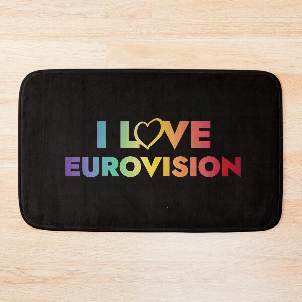 Item preview, I love Eurovision - rainbow pattern designed and sold by missmarylin.