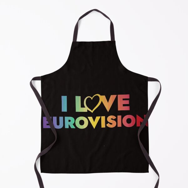 Item preview, I love Eurovision - rainbow pattern designed and sold by missmarylin.