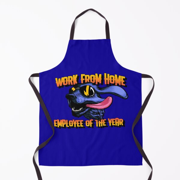 Item preview, Work From Home Employee OF The Year Dog designed and sold by ChaseCoClothing.