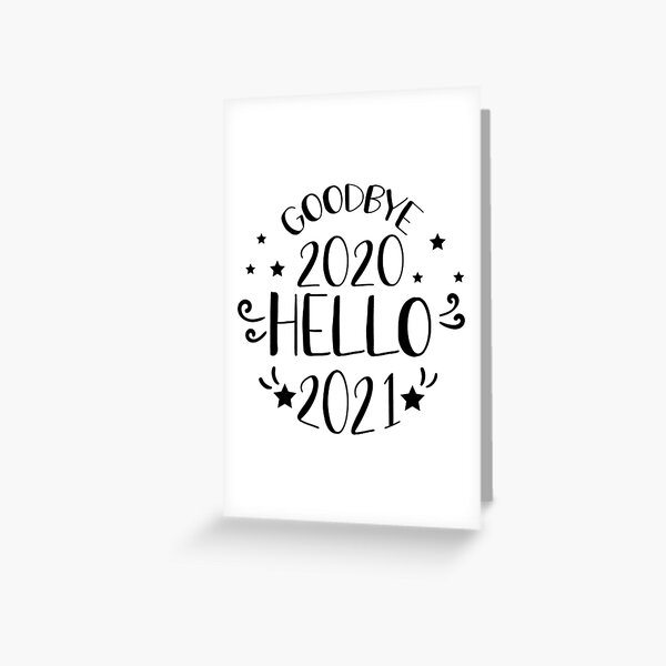Item preview, Goodbye 2020 Hello 2021 New Year designed and sold by happinestSHOP.