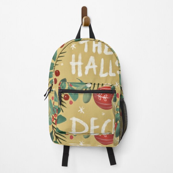 Item preview, Deck the halls Christmas digital illustration designed and sold by Bonheurem.