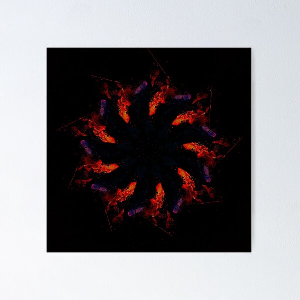 Item preview, STP Screen Transfer Process - 690 - WDVMM - 1048 - Ether Peak Mandala 1 03 designed and sold by WetdryvacRB01.